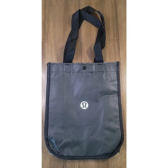 Lululemon Small Reusable Tote Bag – Black & White – Eco Bag - Picture 1 of 4
